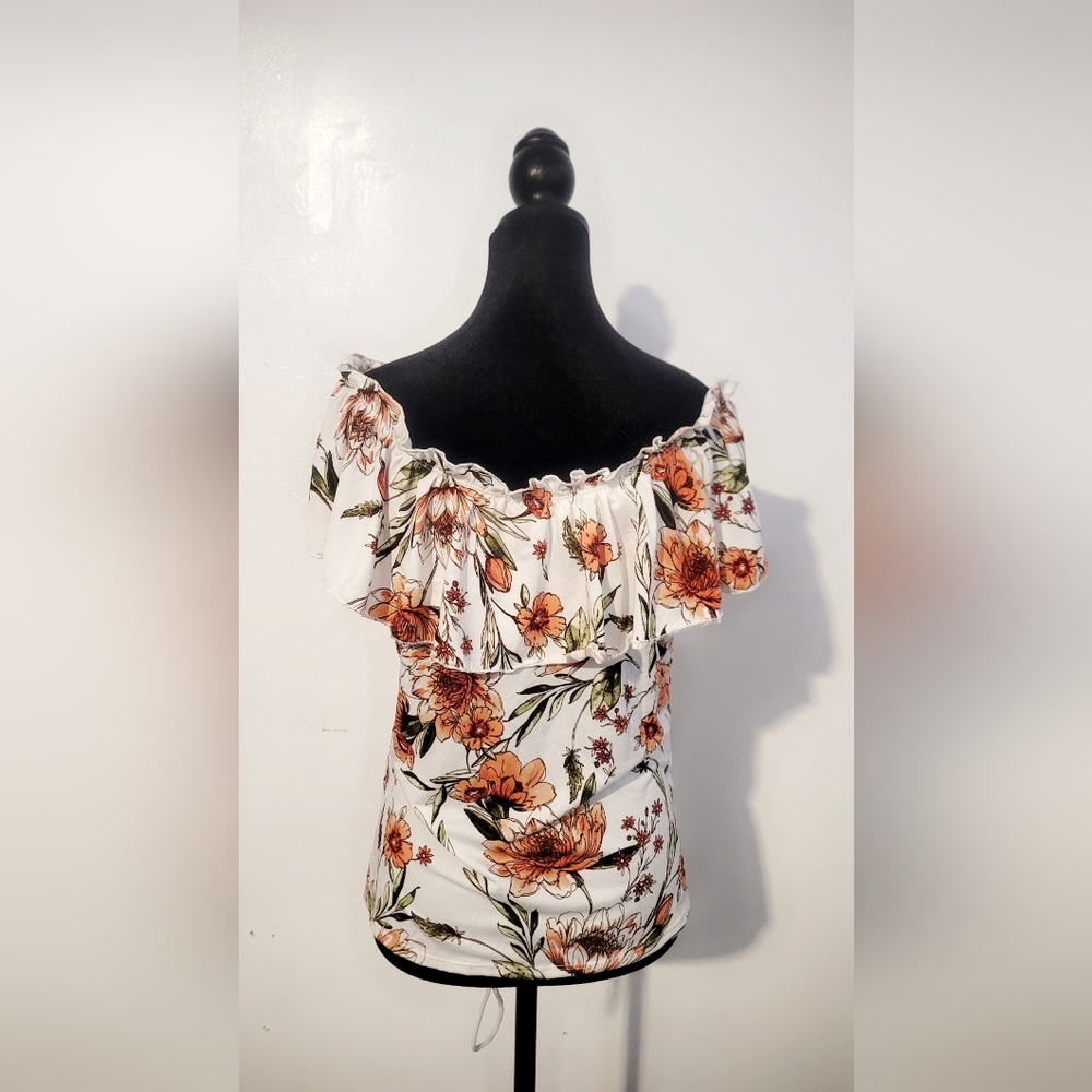 Floral Off-Shoulder Dress